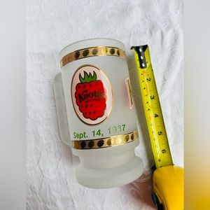 Knott’s Berry Farm 1987 beer mug 16 oz frosted glass